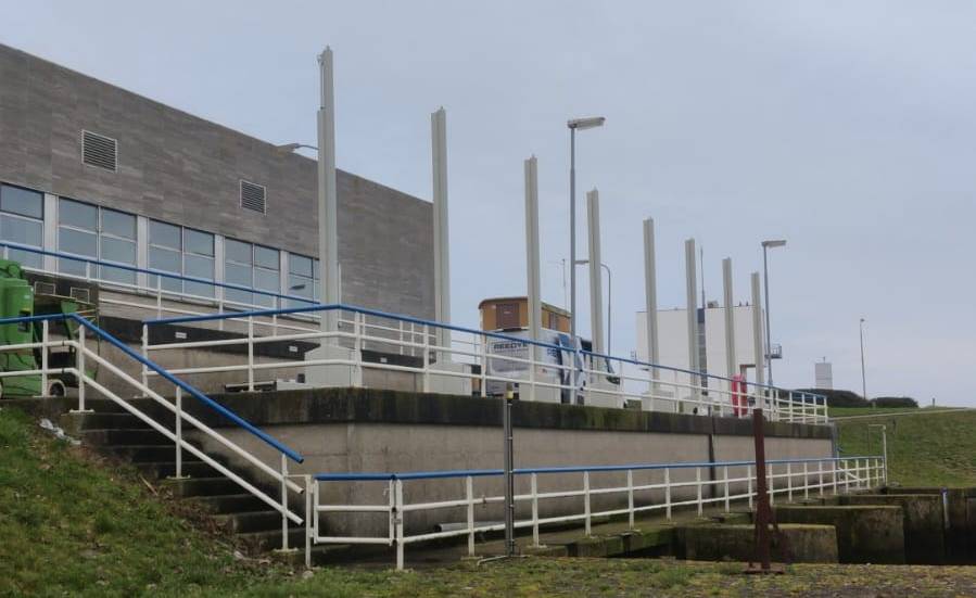 Nieuwe situatie Boezemgemaal De Helsdeur