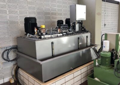 Hydrauliek installatie gemaal