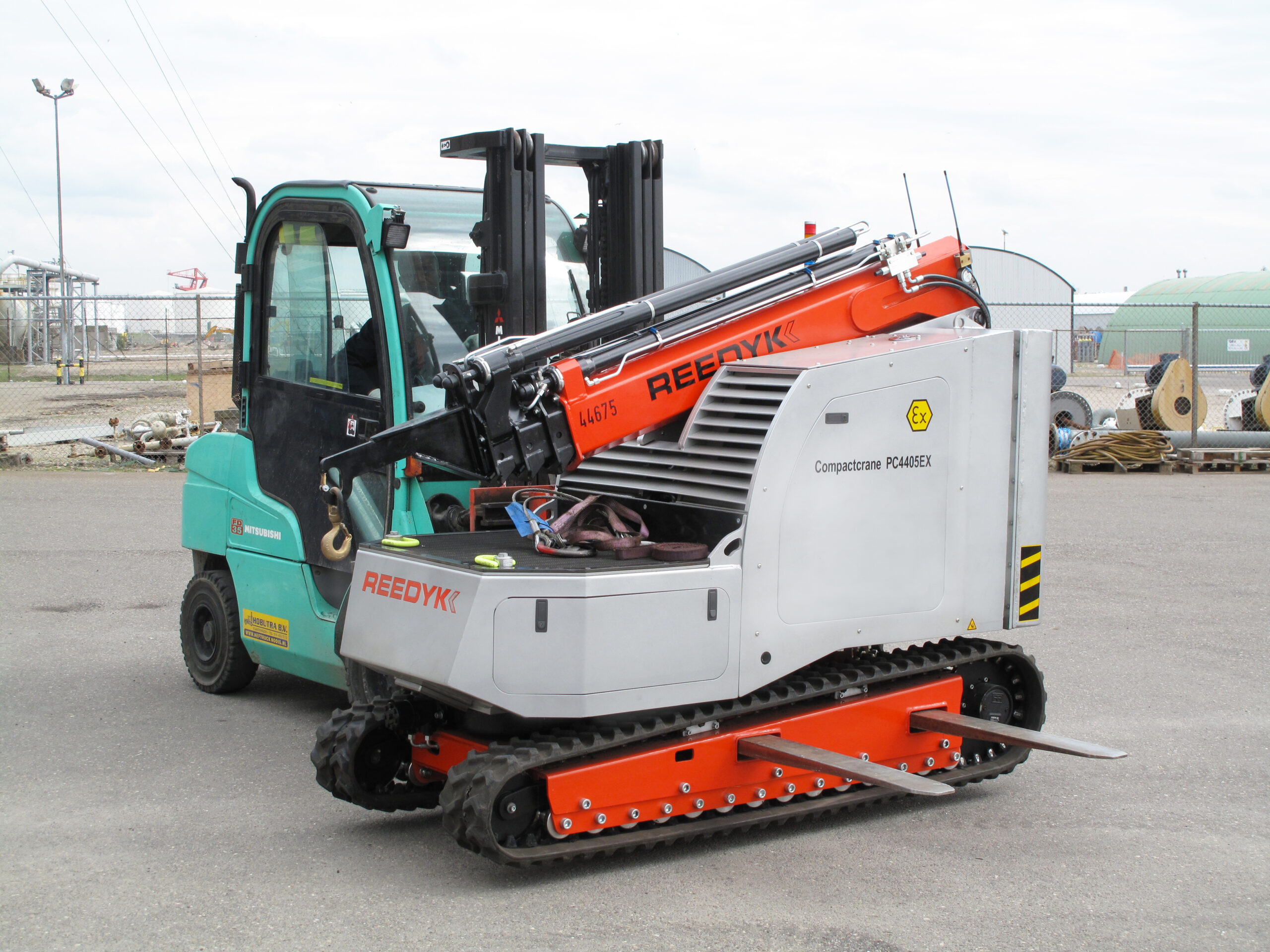 PC4405EX verplaatsbaar met de heftruck