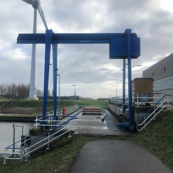 Oude situatie Boezemgemaal De Helsdeur