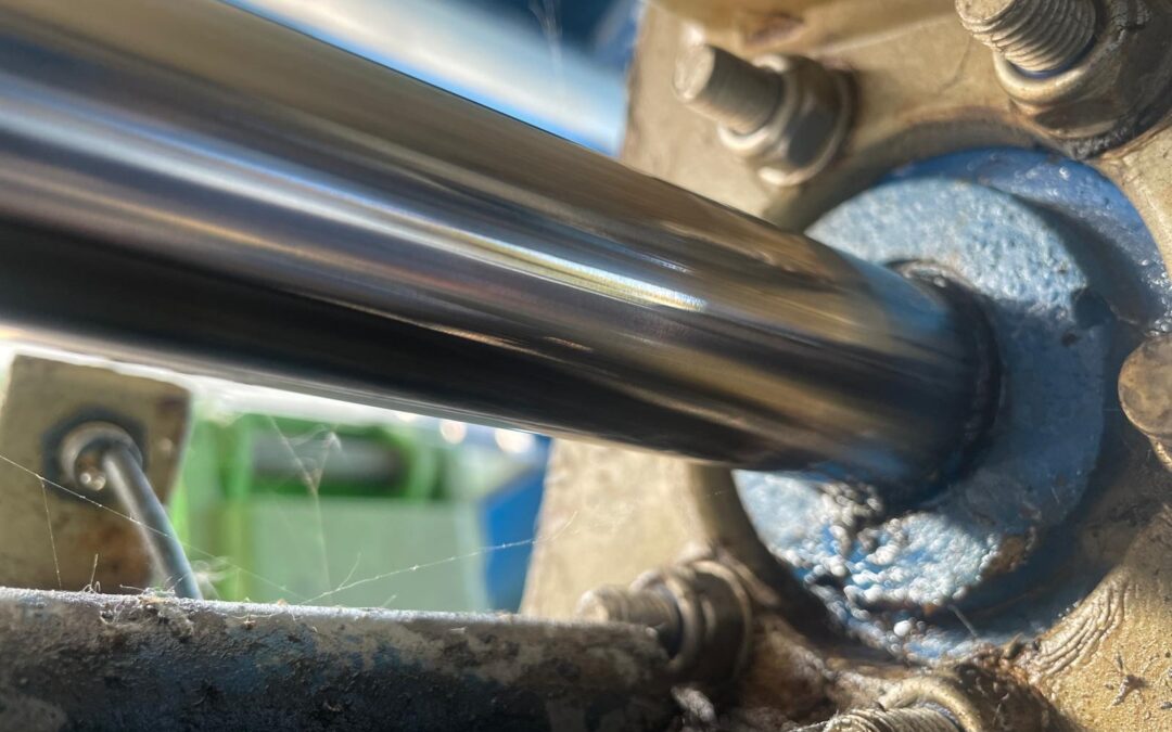 Interne en externe lekkage bij een hydraulische cilinder
