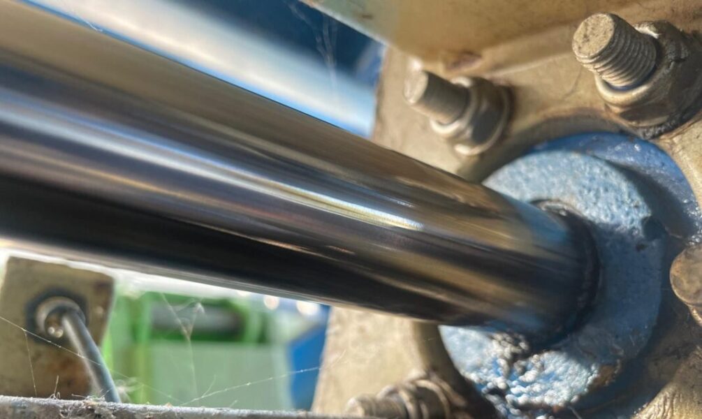 Extern lekkende hydraulische cilinder